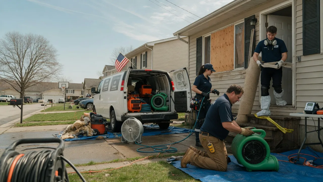 Water Damage Restoration in Davenport, VA near me